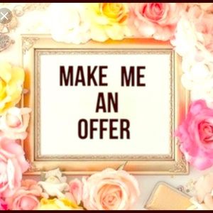 REASONABLE OFFERS ACCEPTED!!